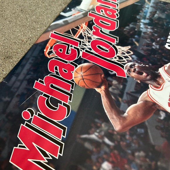 Vintage Michael Jordan poster printed in 1995 - Picture 3 of 3